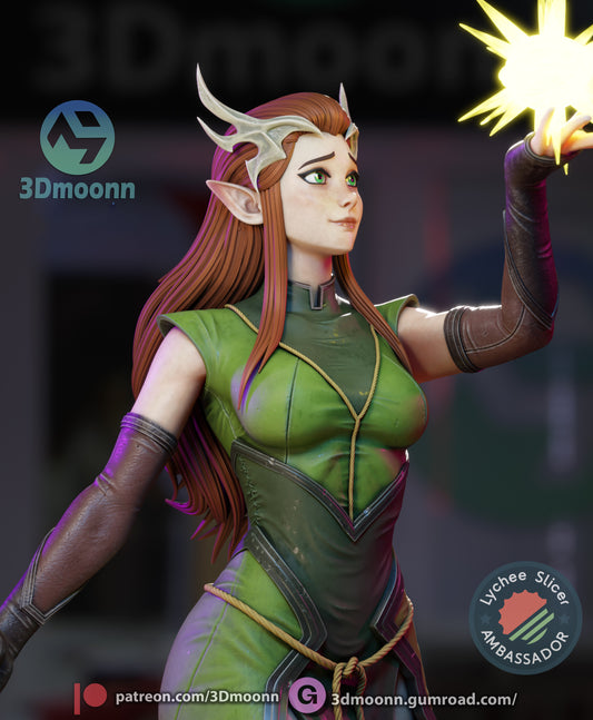 Keyleth Statue