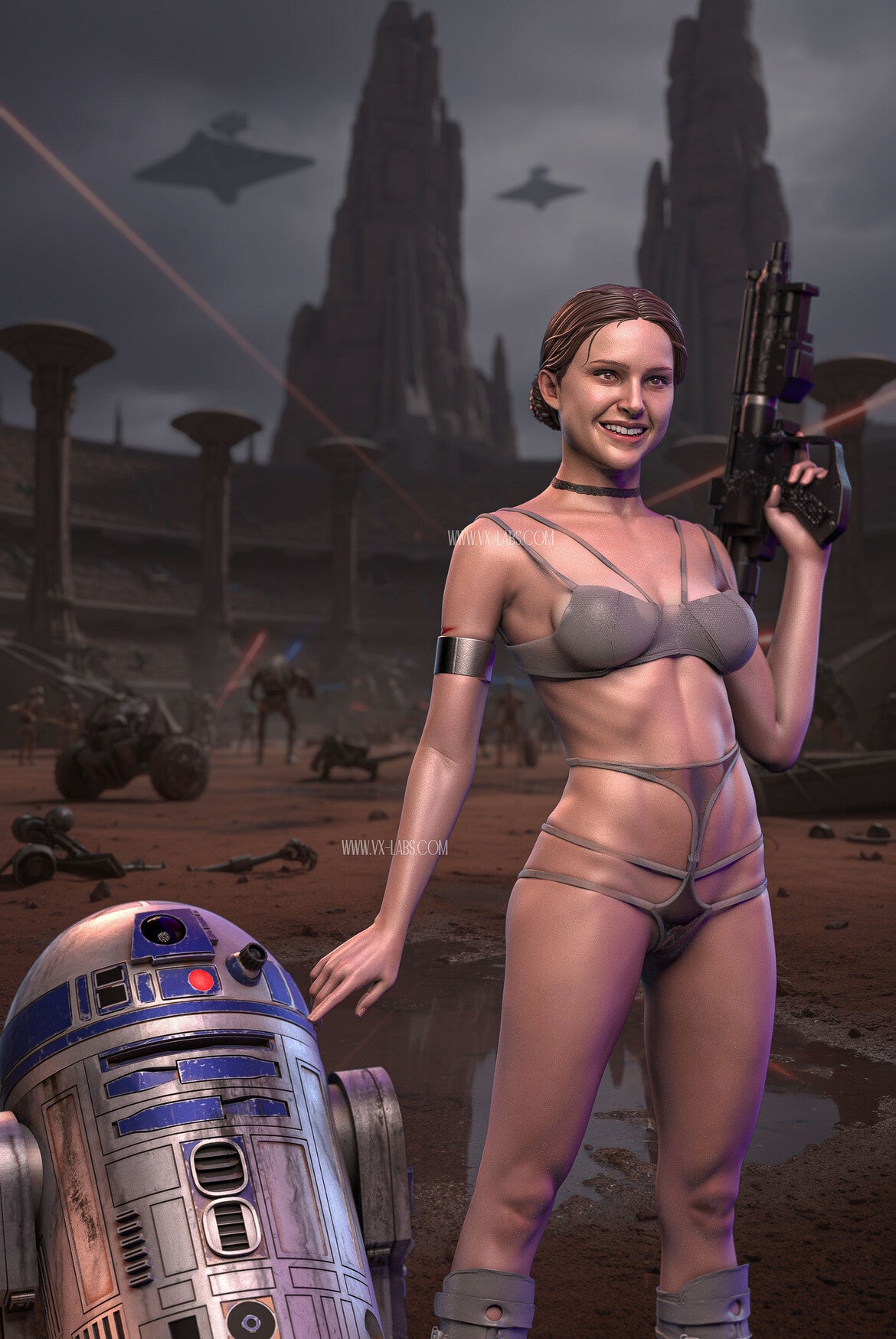 Padme Amidala Statue