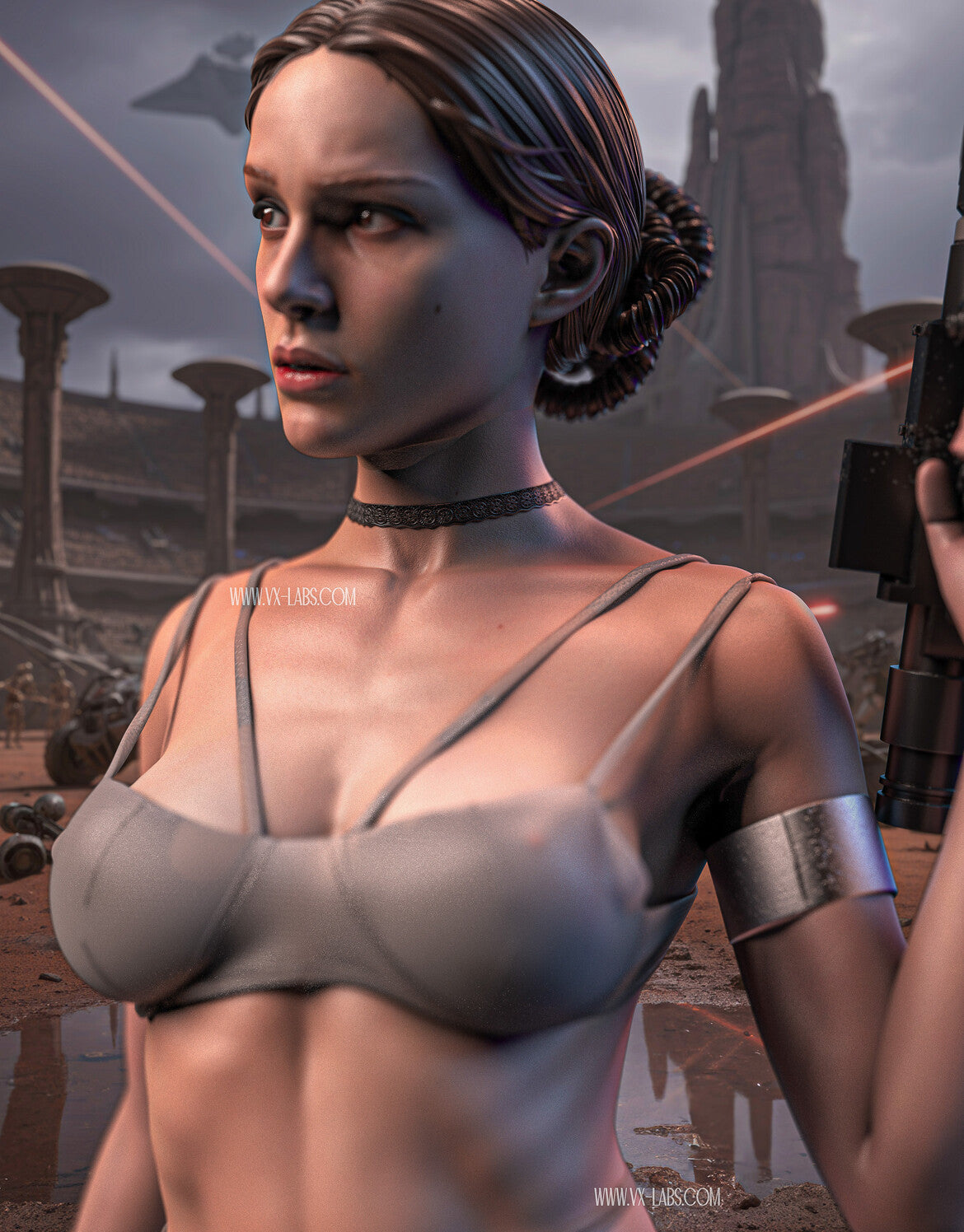 Padme Amidala Statue