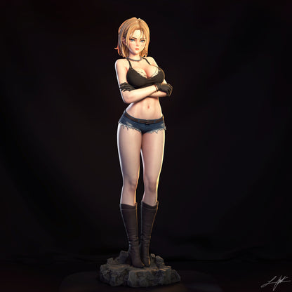 Android 18 Statue