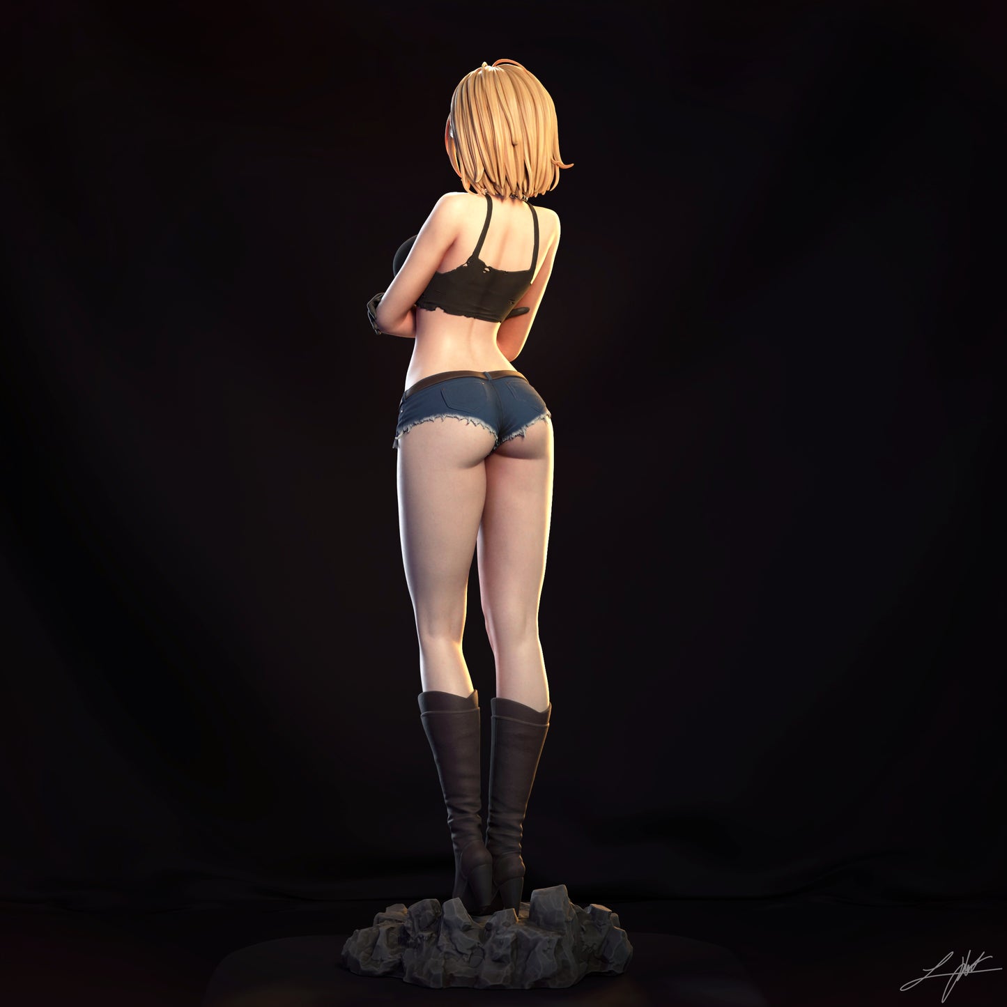 Android 18 Statue