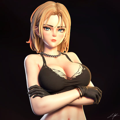 Android 18 Statue
