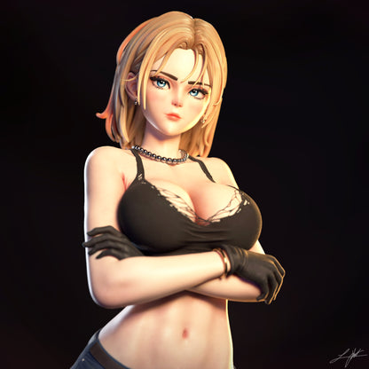 Android 18 Statue
