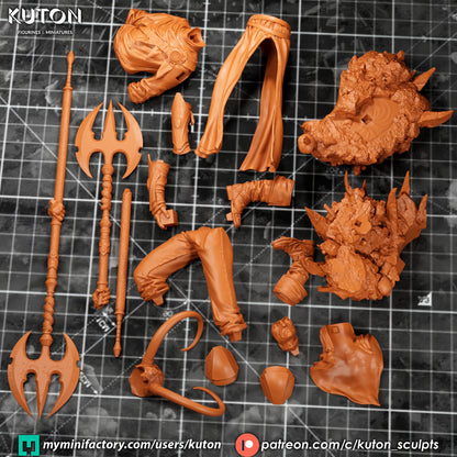 Loki Statue 3D-Printed Kit