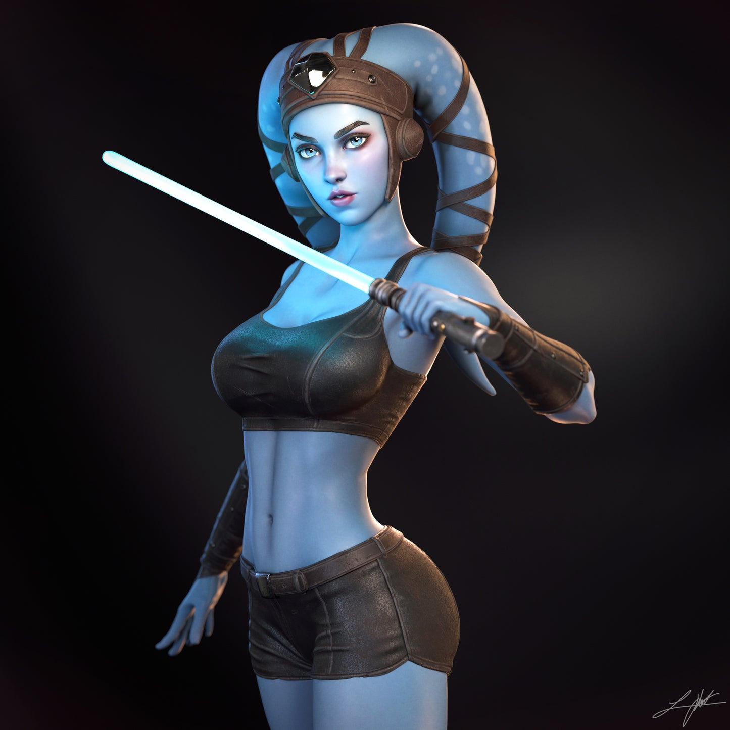 Aalya Secura Statue