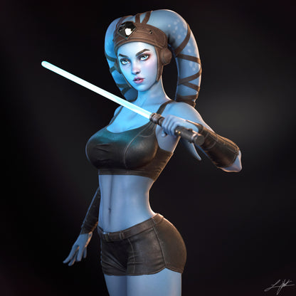 Aalya Secura Statue