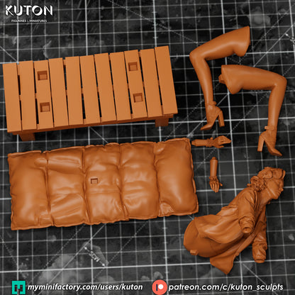 Marylin Monroe Statue 3D-Printed Kit