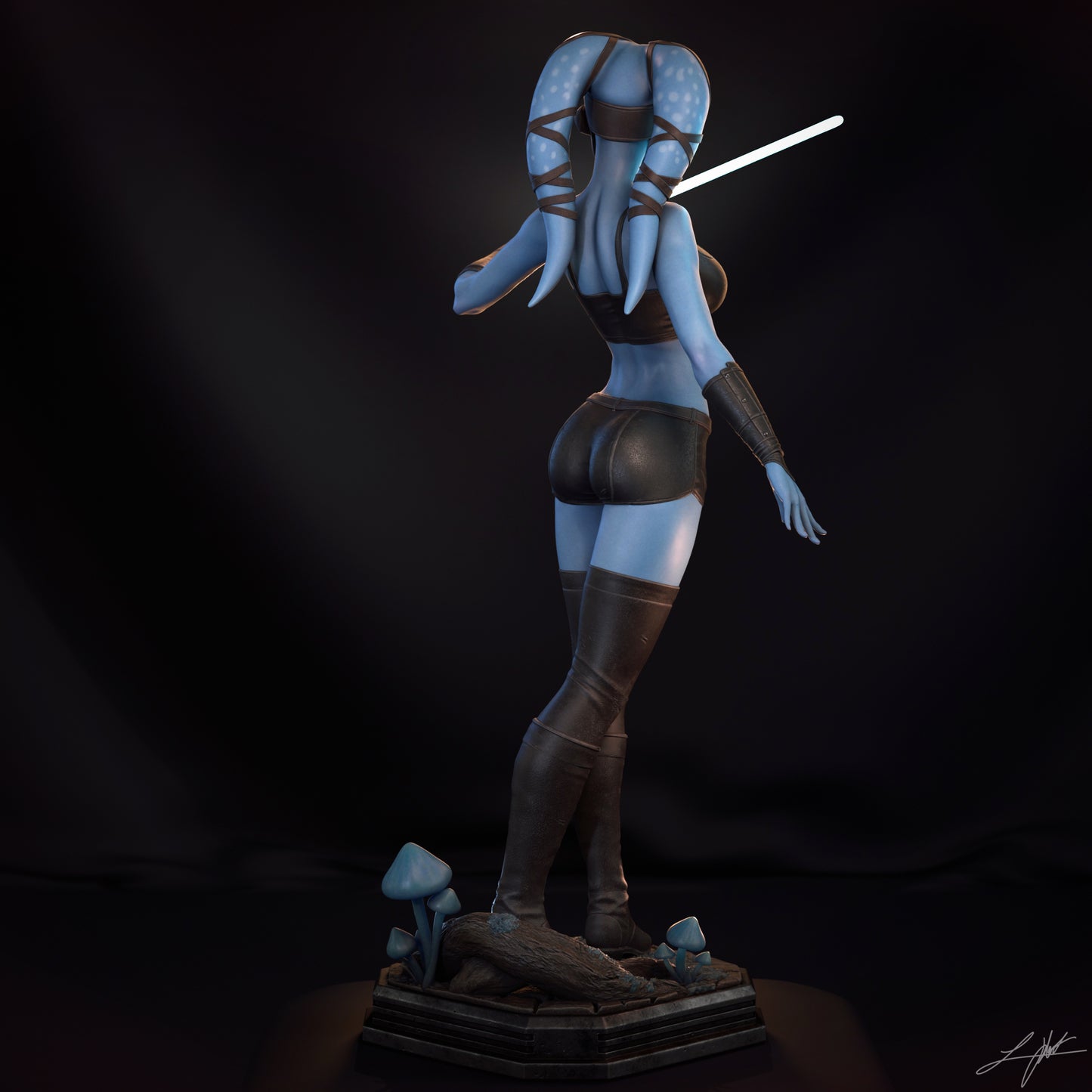 Aalya Secura Statue