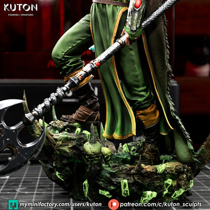 Loki Statue 3D-Printed Kit