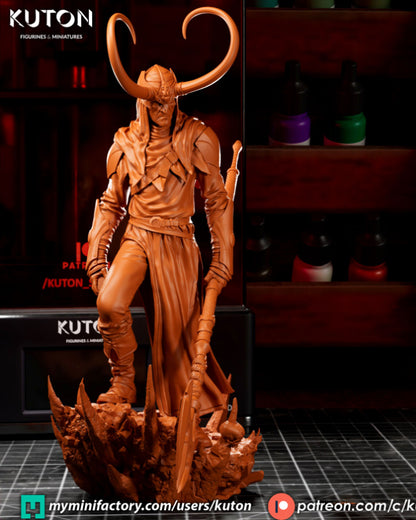Loki Statue 3D-Printed Kit