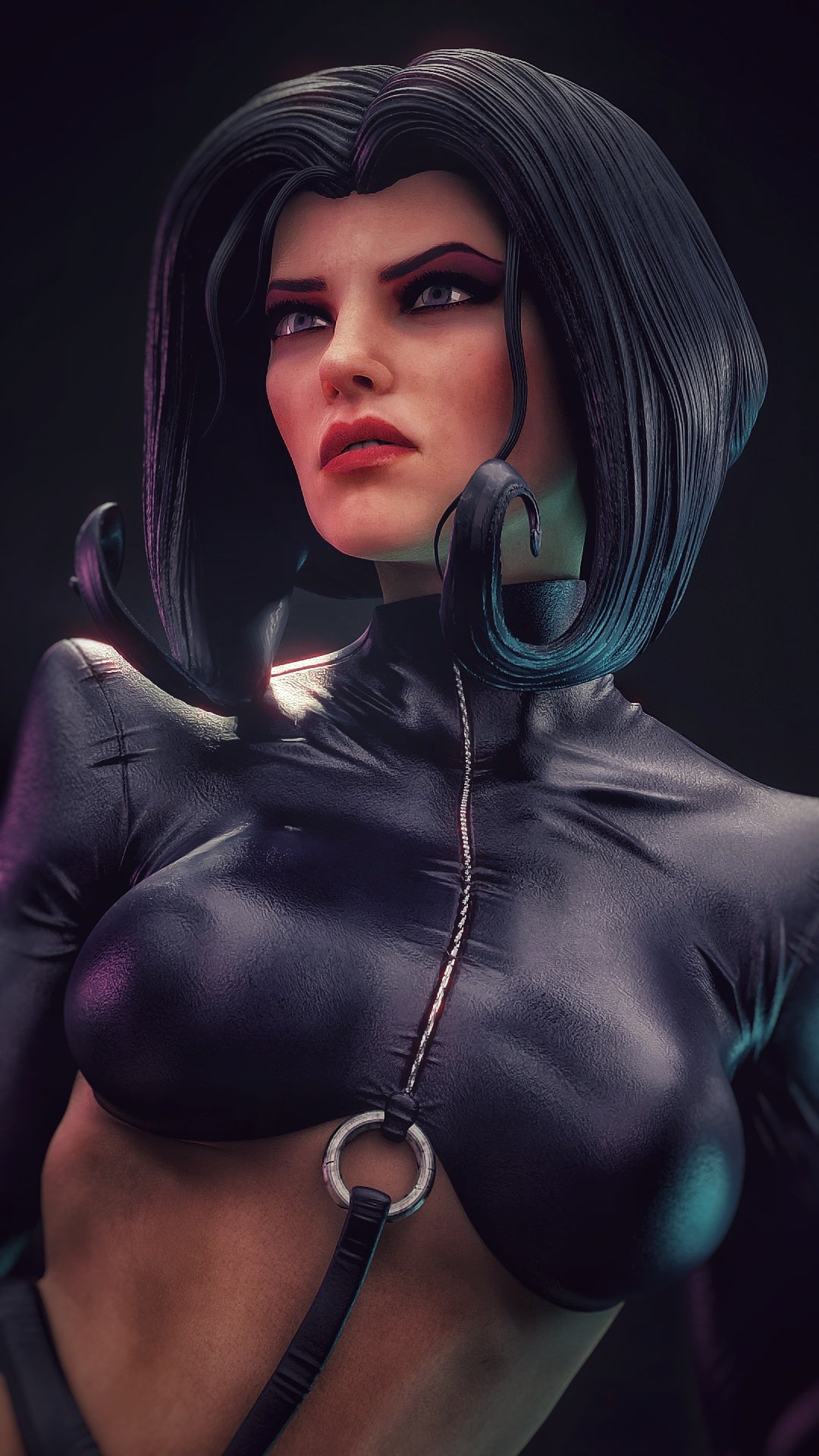 Aeon Flux Statue 3D-Printed Kit