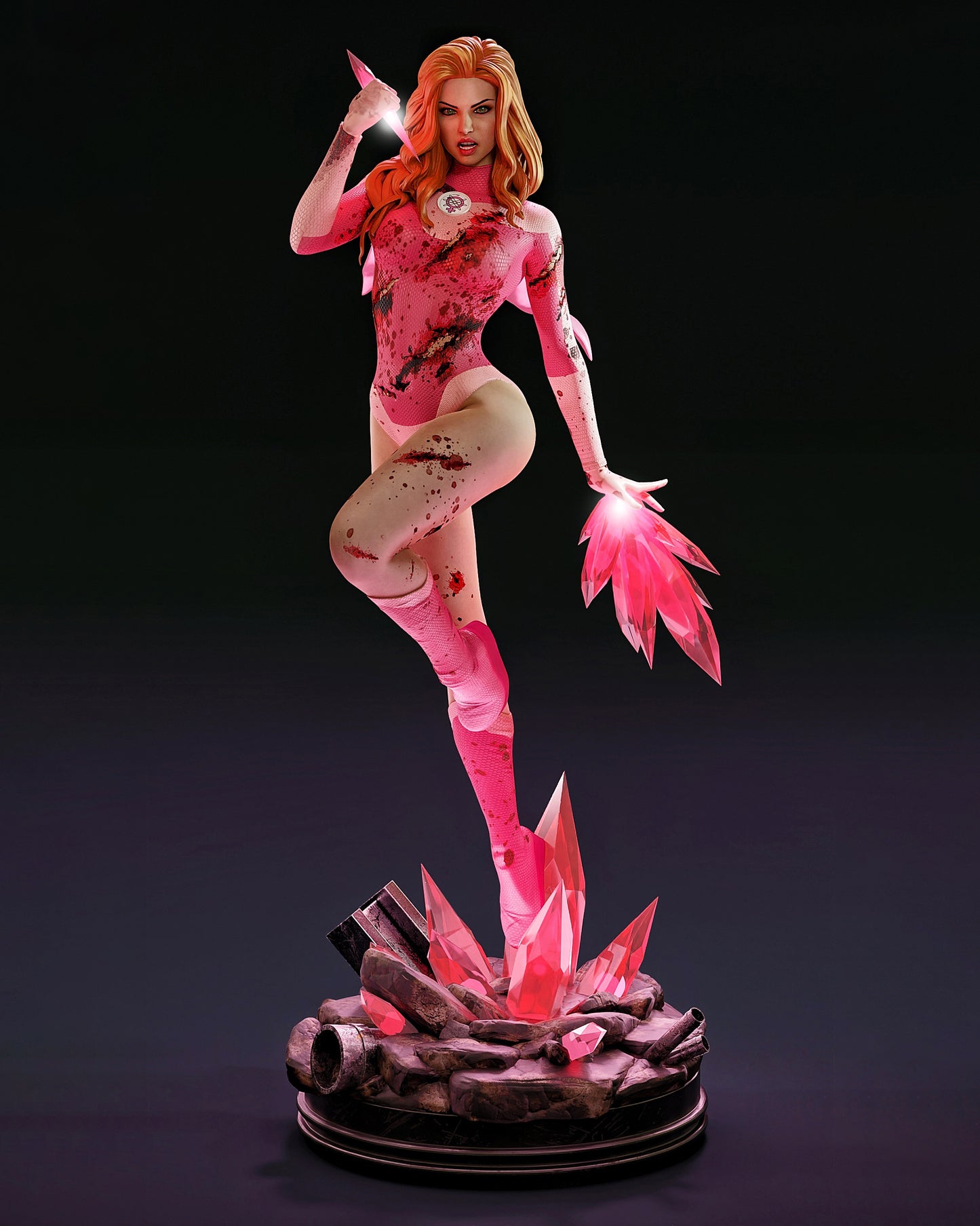 Atom Eve Statue 3D-Printed Kit