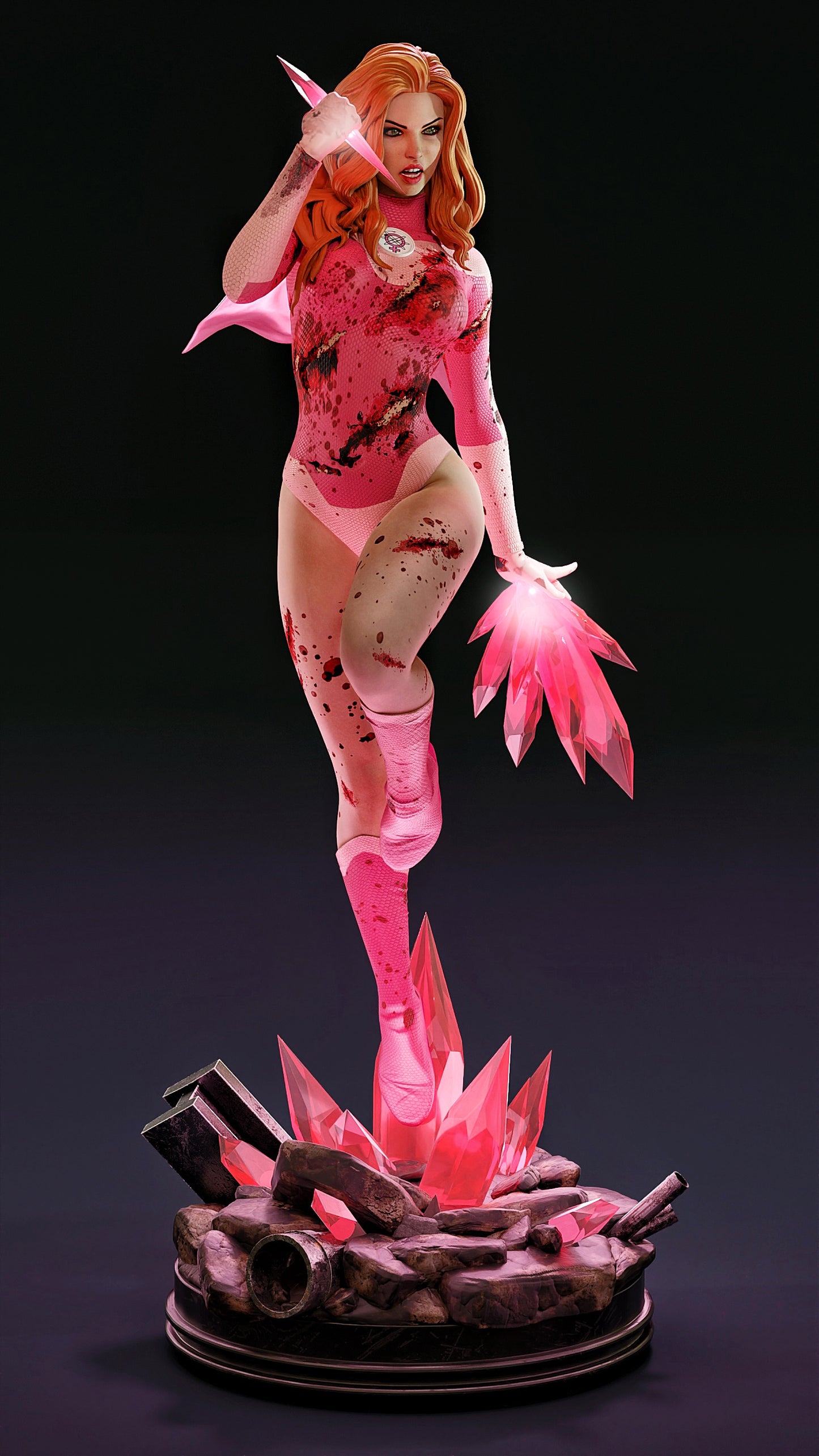 Atom Eve Statue 3D-Printed Kit