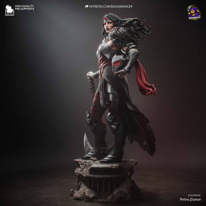 Absolute Wonder Woman Statue 3D-Printed Kit