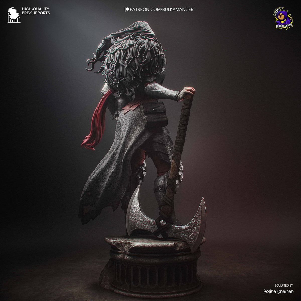 Absolute Wonder Woman Statue 3D-Printed Kit