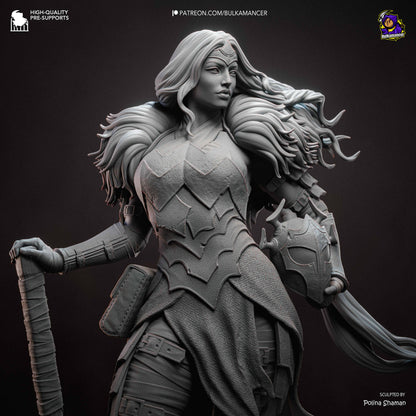 Absolute Wonder Woman Statue 3D-Printed Kit