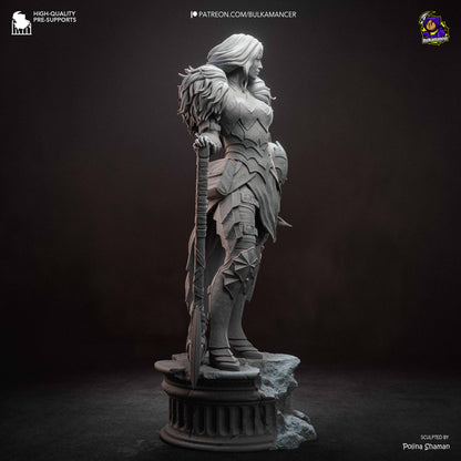 Absolute Wonder Woman Statue 3D-Printed Kit