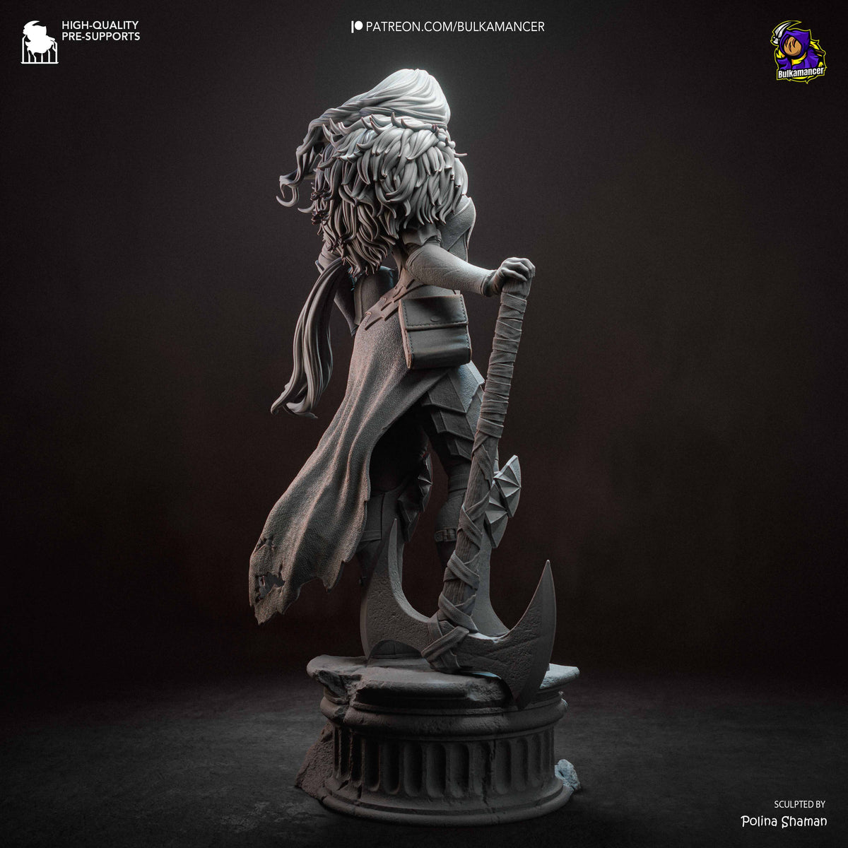 Absolute Wonder Woman Statue 3D-Printed Kit