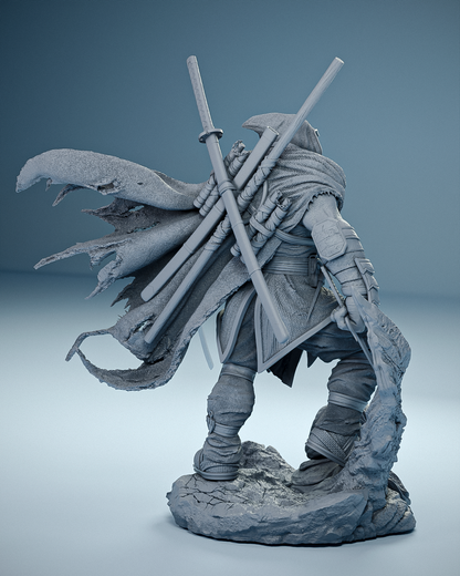 Last Ronin Statue 3D-Printed Kit