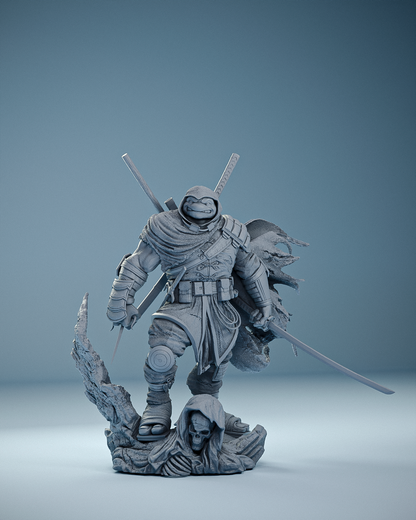 Last Ronin Statue 3D-Printed Kit