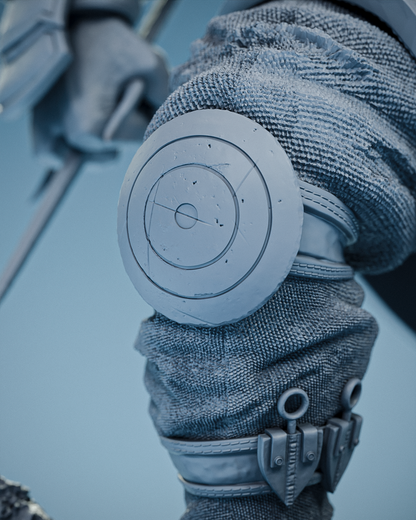 Last Ronin Statue 3D-Printed Kit