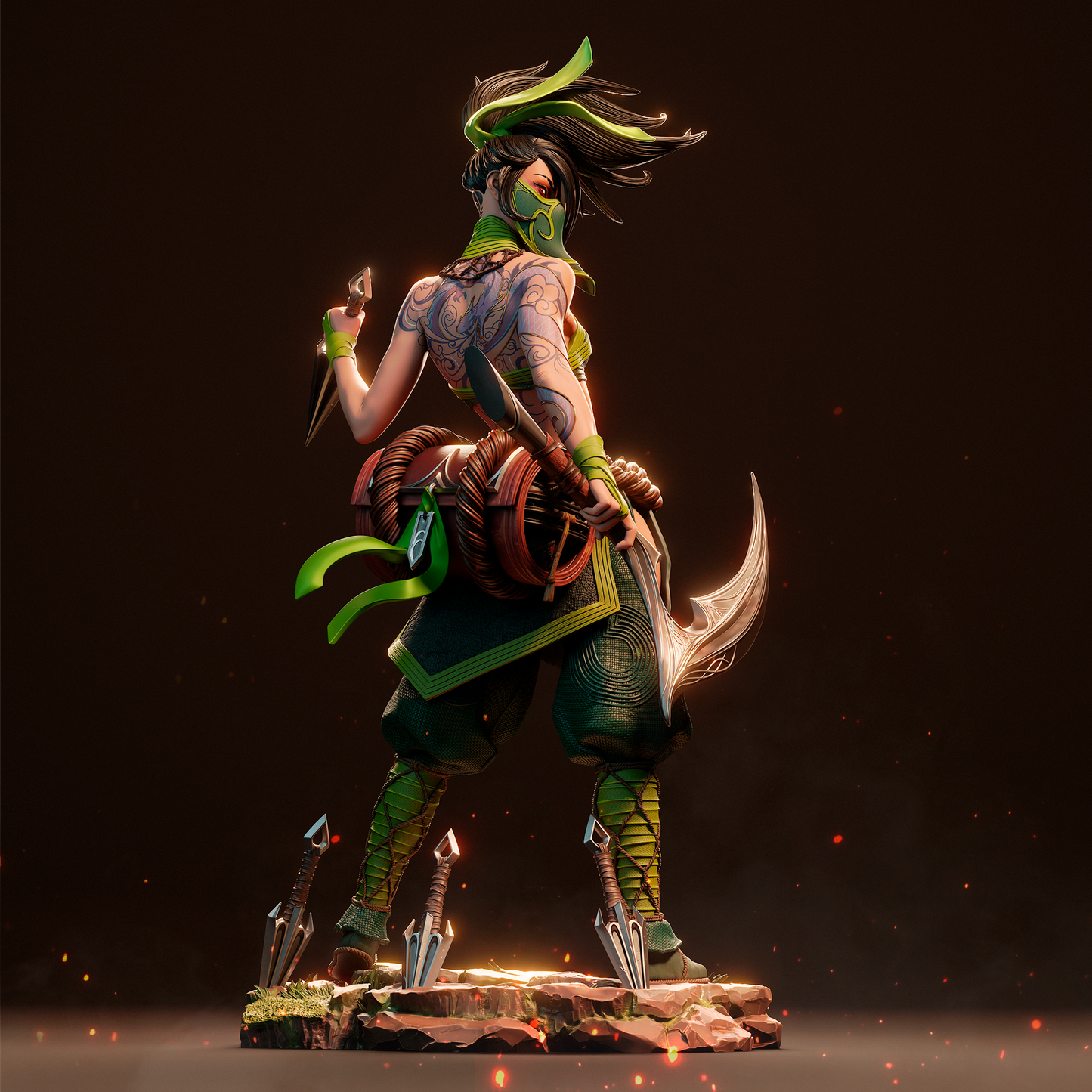 Akali Statue