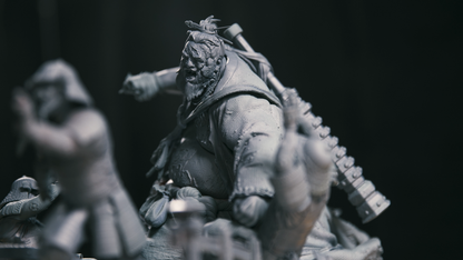 Akudoku - The Juggernaut Of Mount Osore Diorama