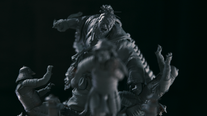 Akudoku - The Juggernaut Of Mount Osore Diorama