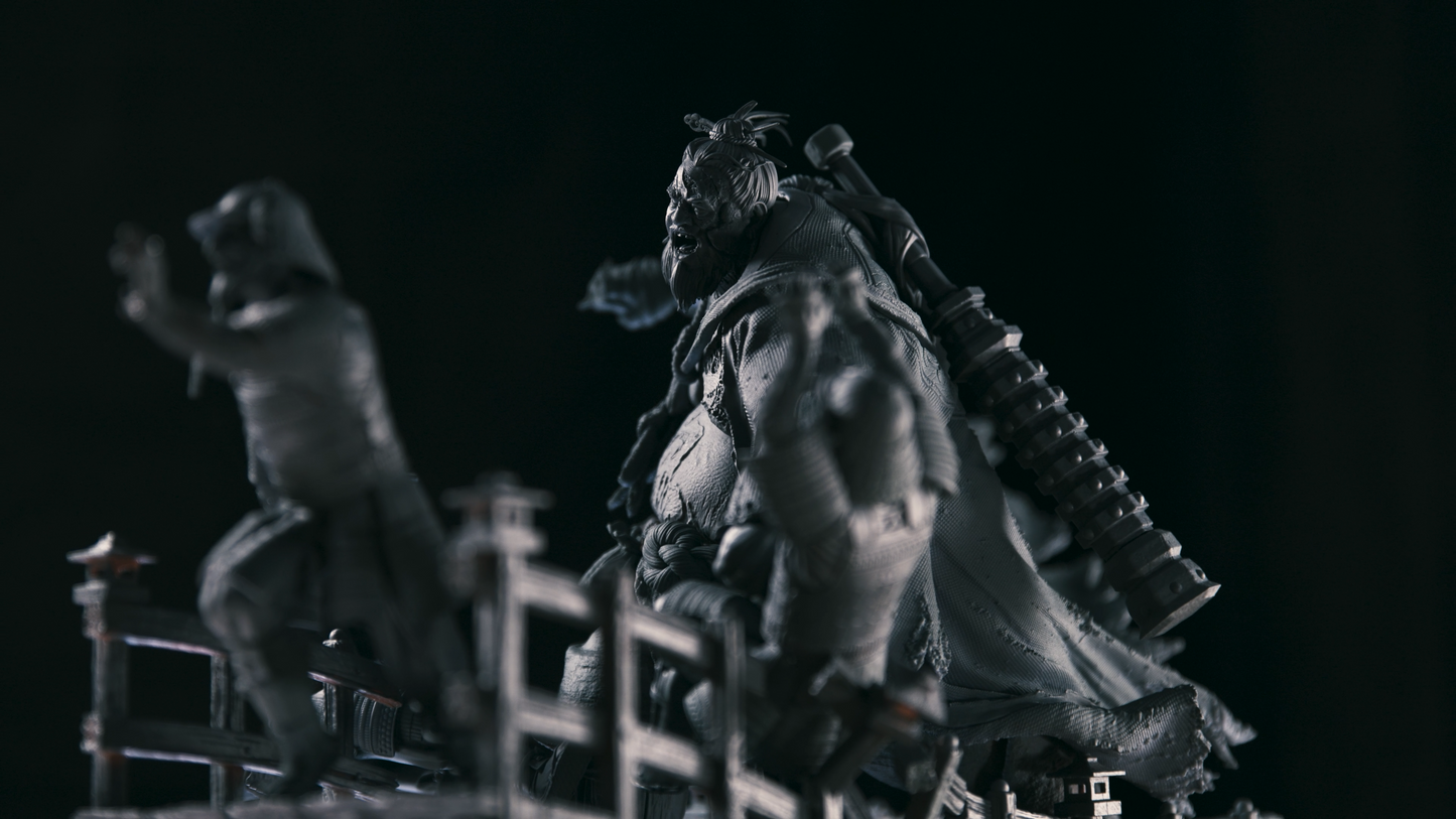 Akudoku - The Juggernaut Of Mount Osore Diorama