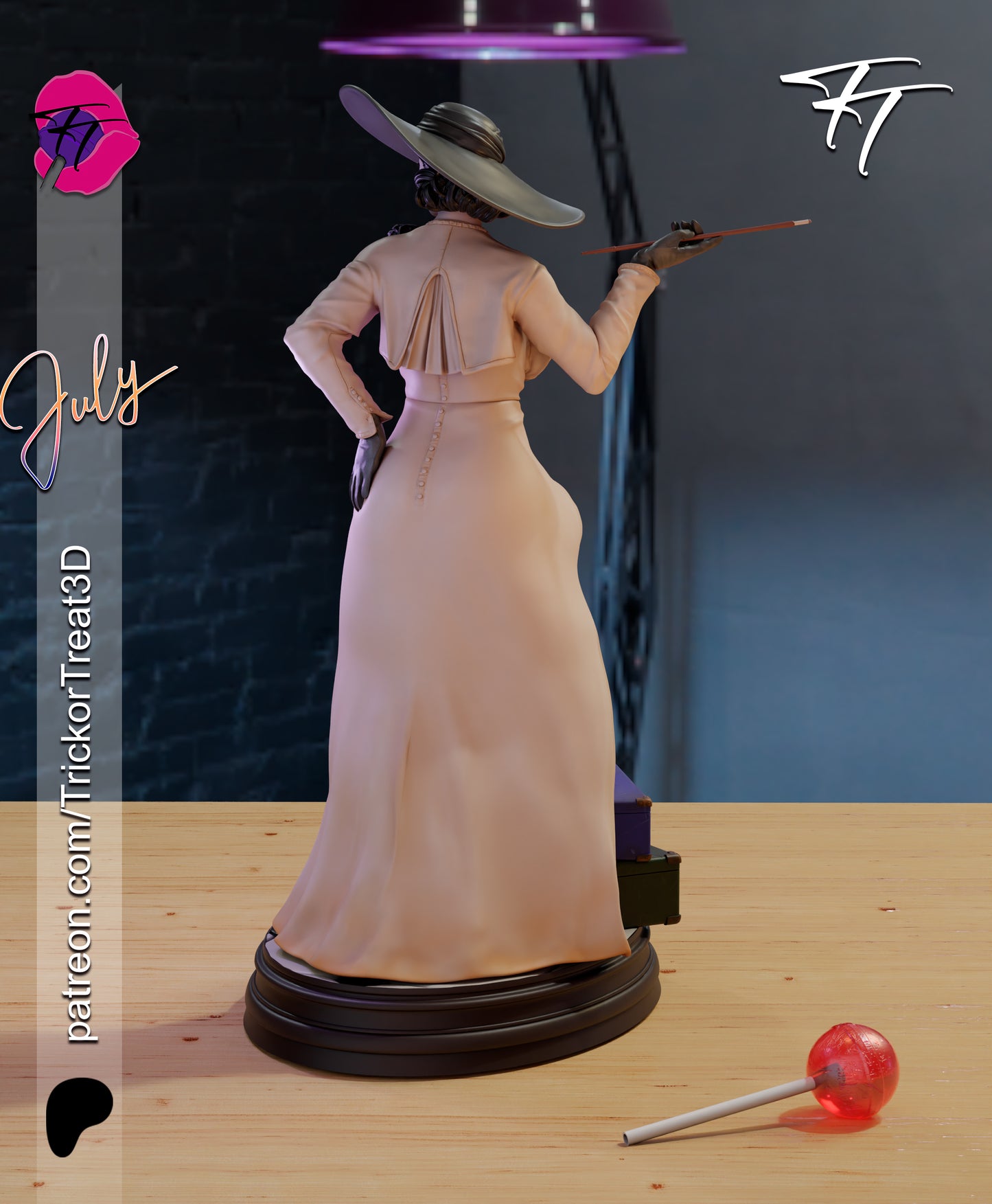 Alcina Dimitrescu Statue