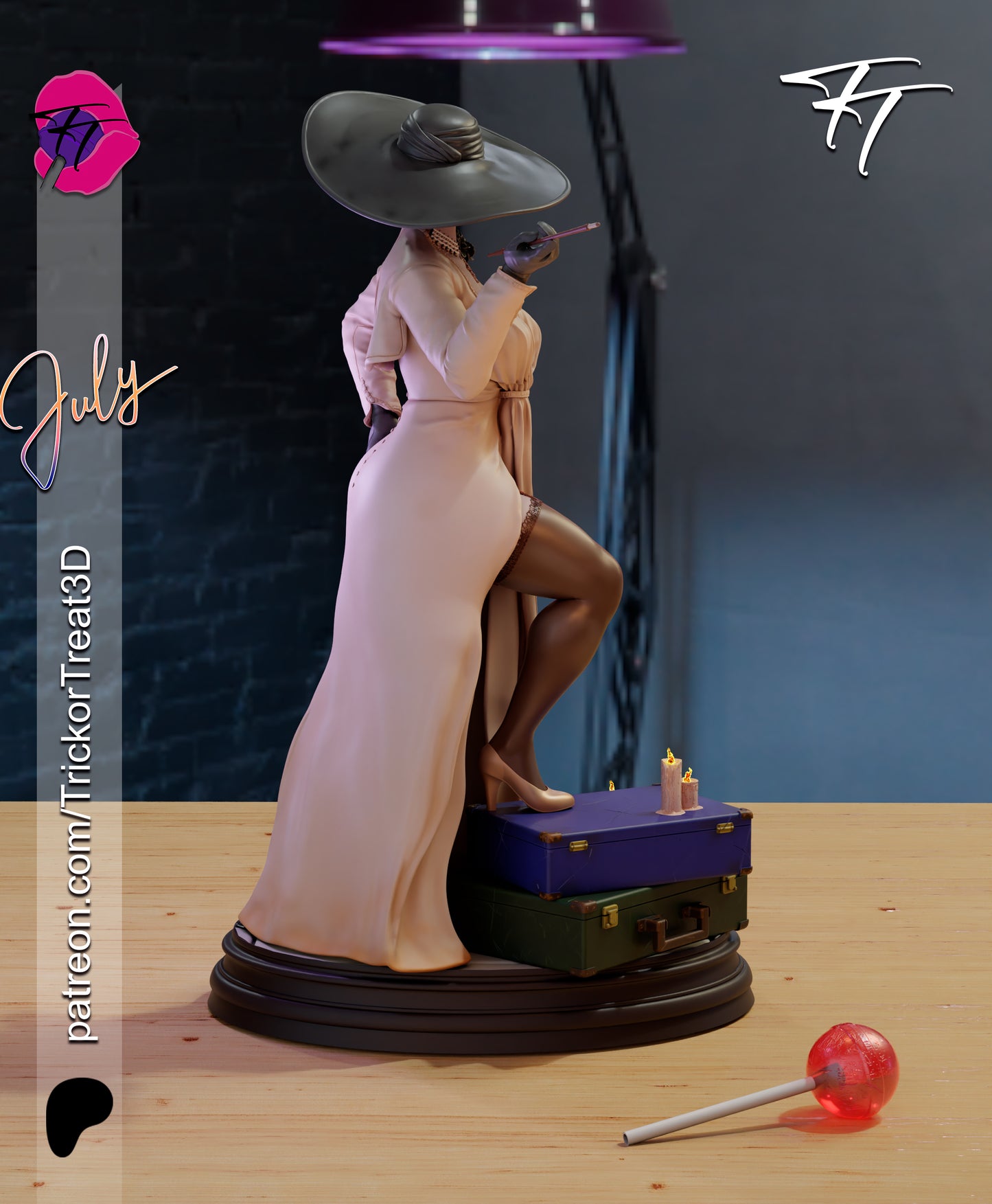 Alcina Dimitrescu Statue