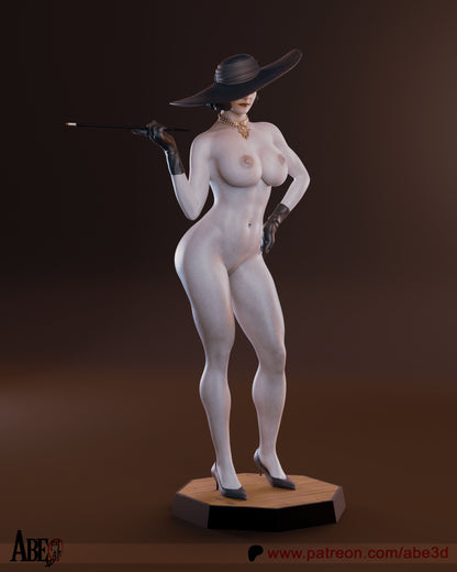 Lady Dimitrescu Statue 3D-Printed Kit