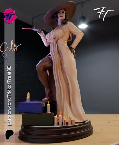 Alcina Dimitrescu Statue
