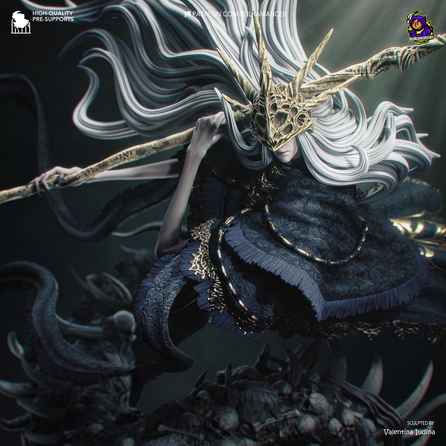 Aldrich Statue 3D-Printed Kit