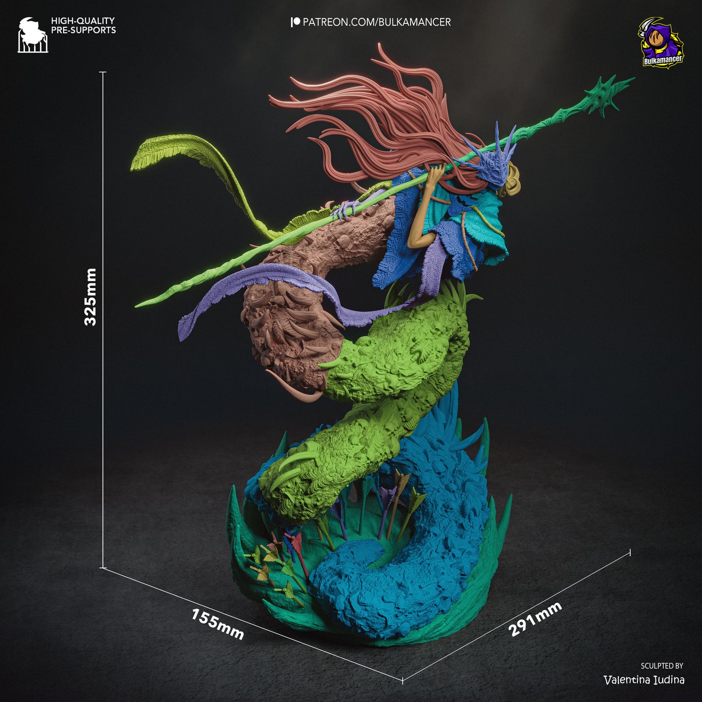 Aldrich Statue 3D-Printed Kit