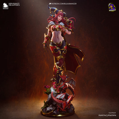 Alextrasza Statue 3D-Printed Kit