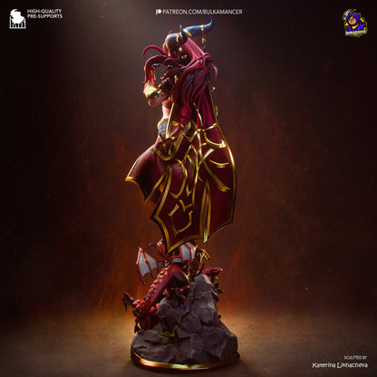 Alextrasza Statue 3D-Printed Kit