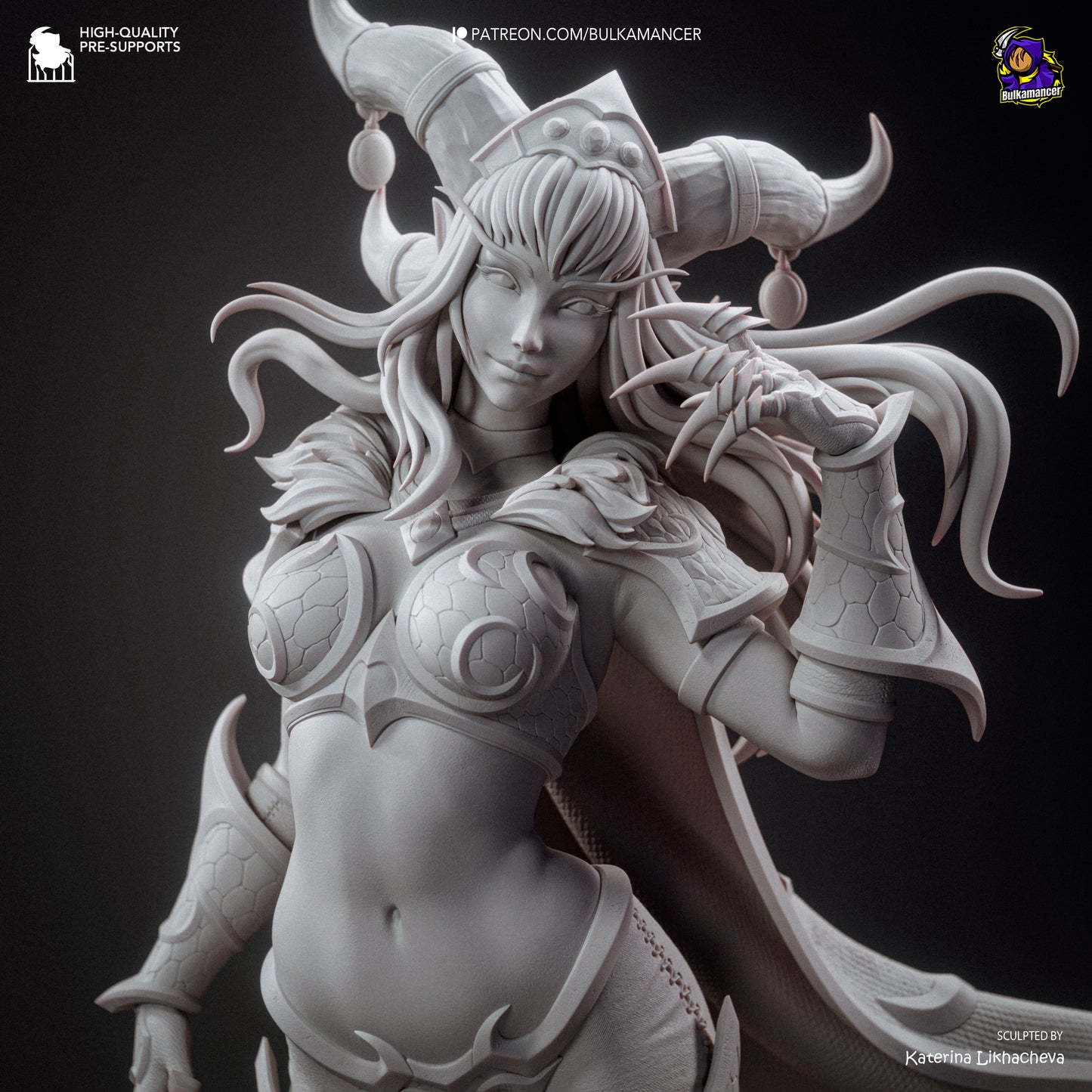 Alextrasza Statue 3D-Printed Kit