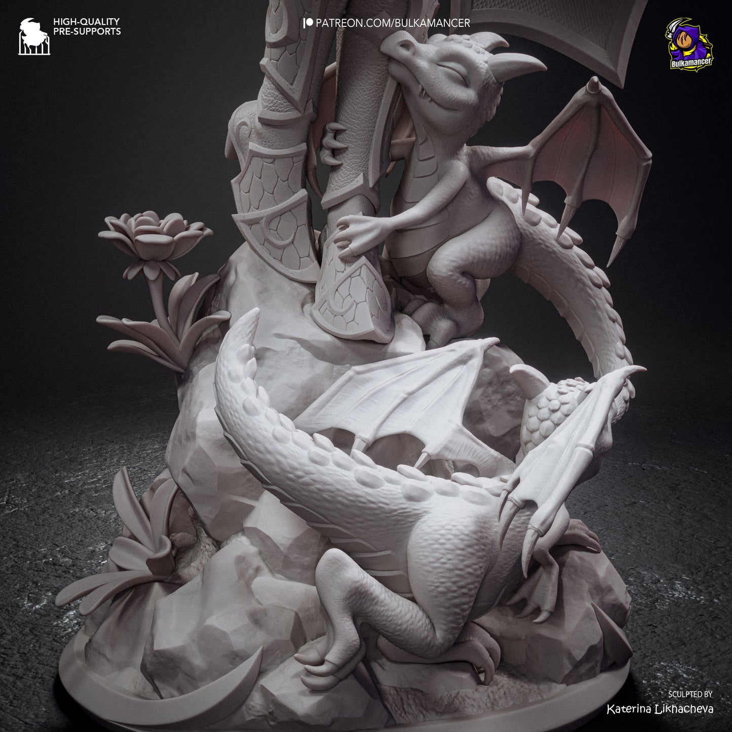 Alextrasza Statue 3D-Printed Kit