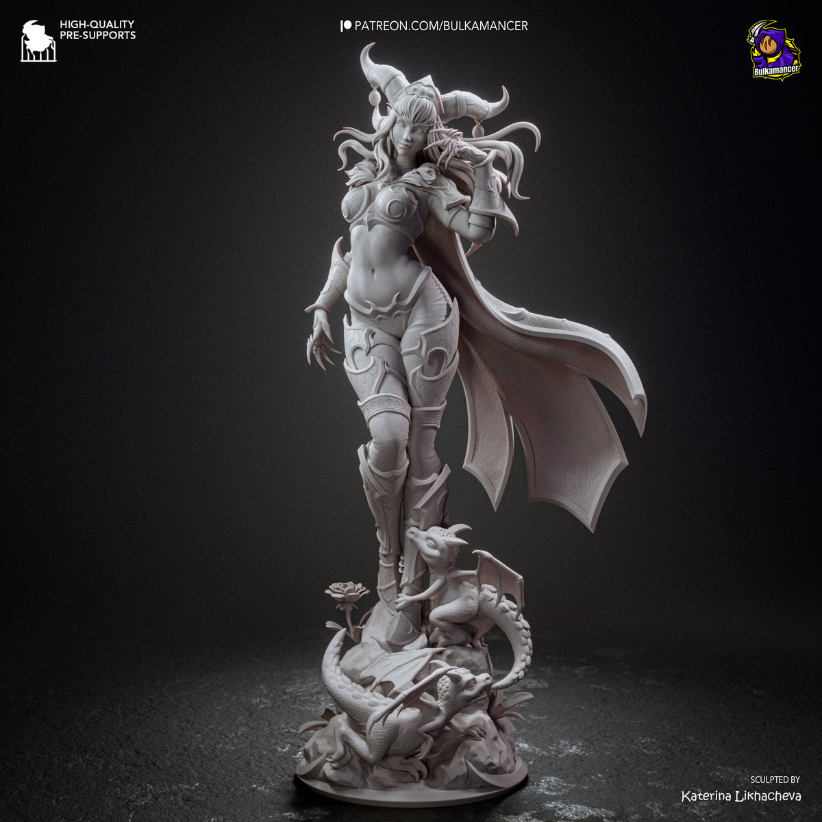 Alextrasza Statue 3D-Printed Kit