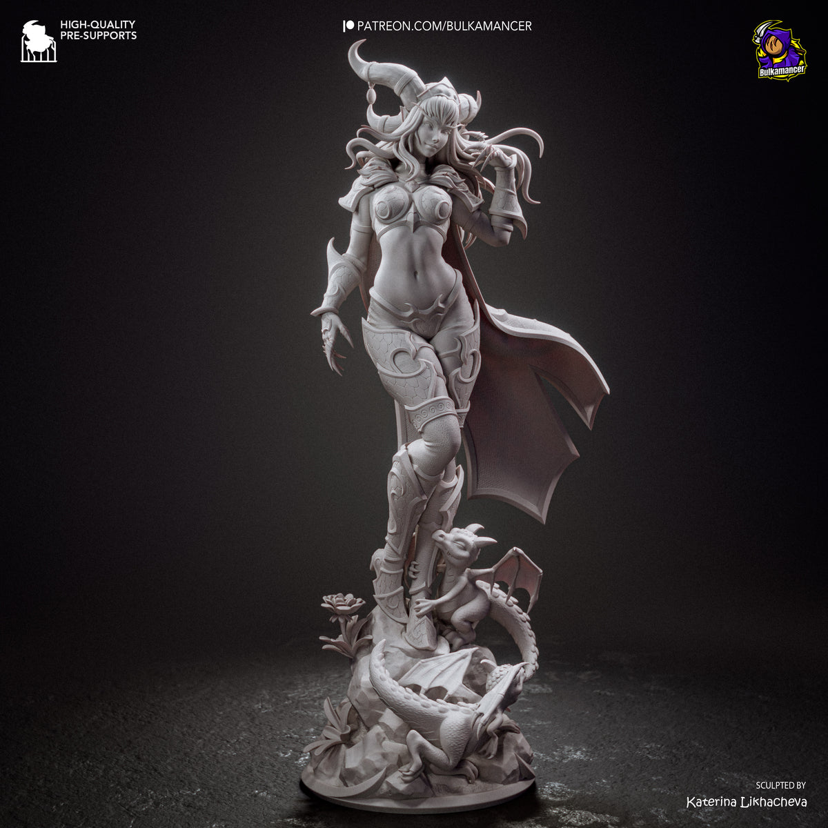 Alextrasza Statue 3D-Printed Kit