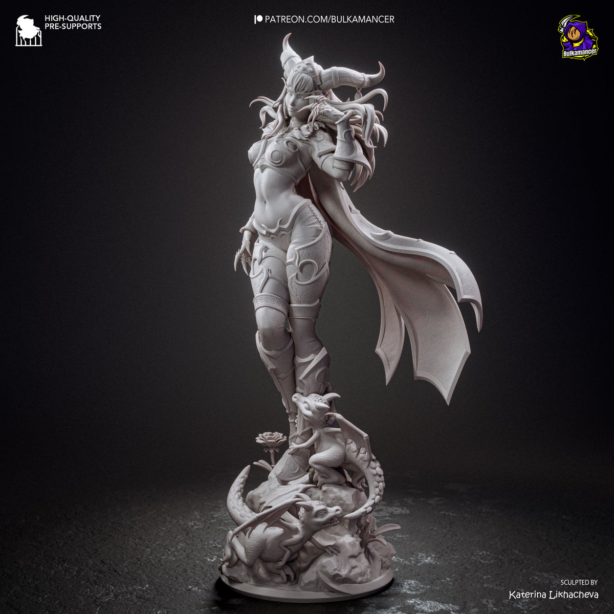 Alextrasza Statue 3D-Printed Kit