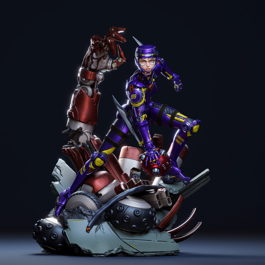 Alita Statue