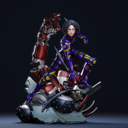 Alita Statue