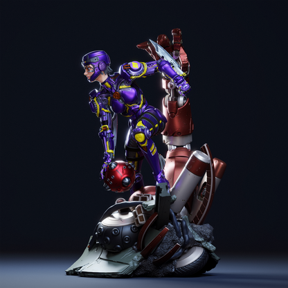 Alita Statue
