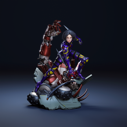 Alita Statue