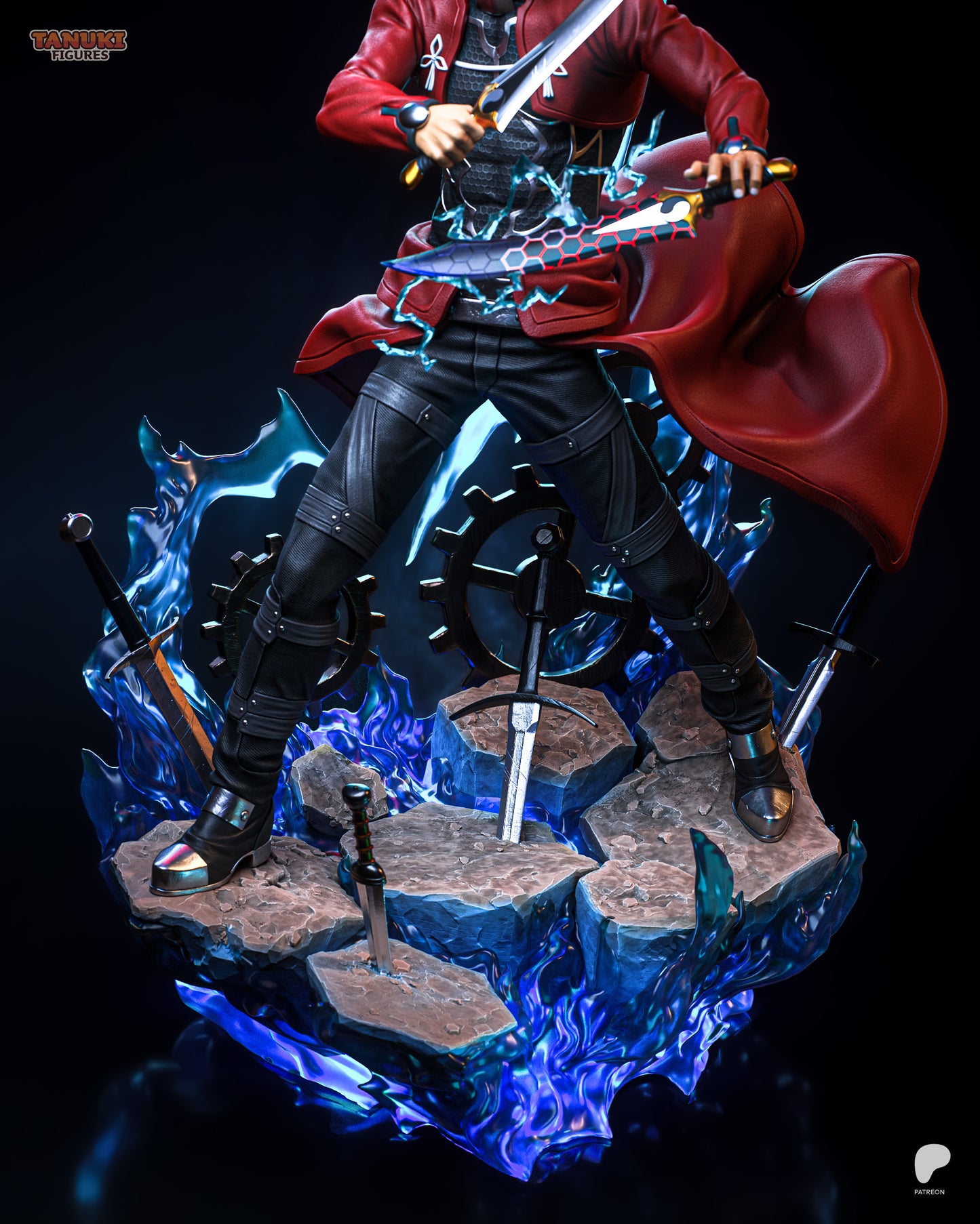 Archer Fate Stay Night Statue 3D-Printed Kit