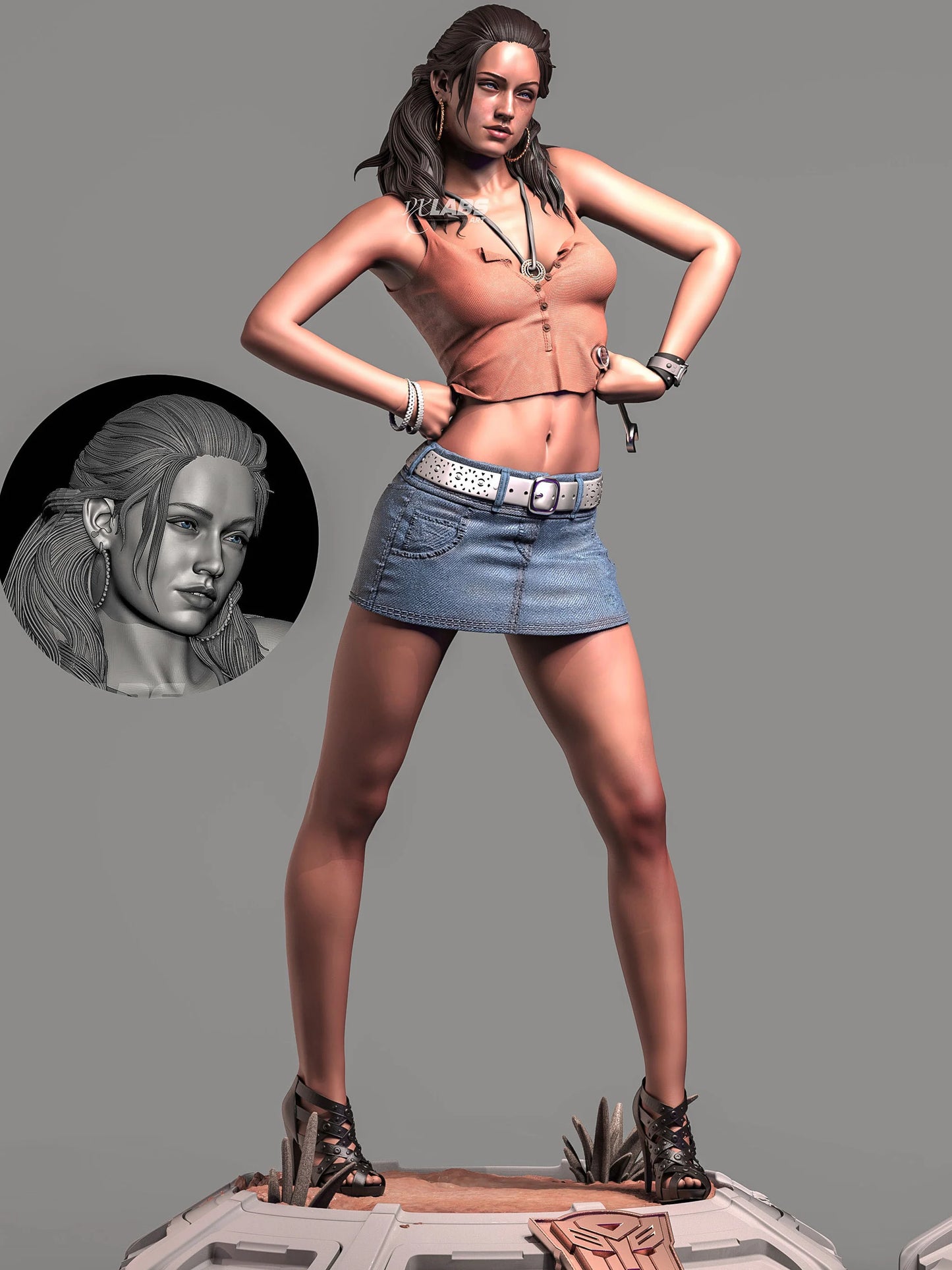 Mikaela (Transformers) Statue