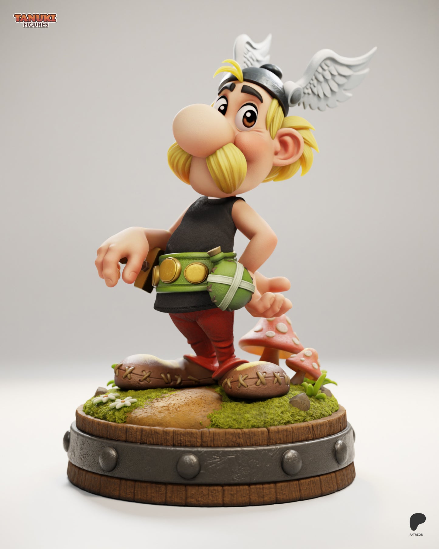 Asterix (Toon) Statue 3D-Printed Kit