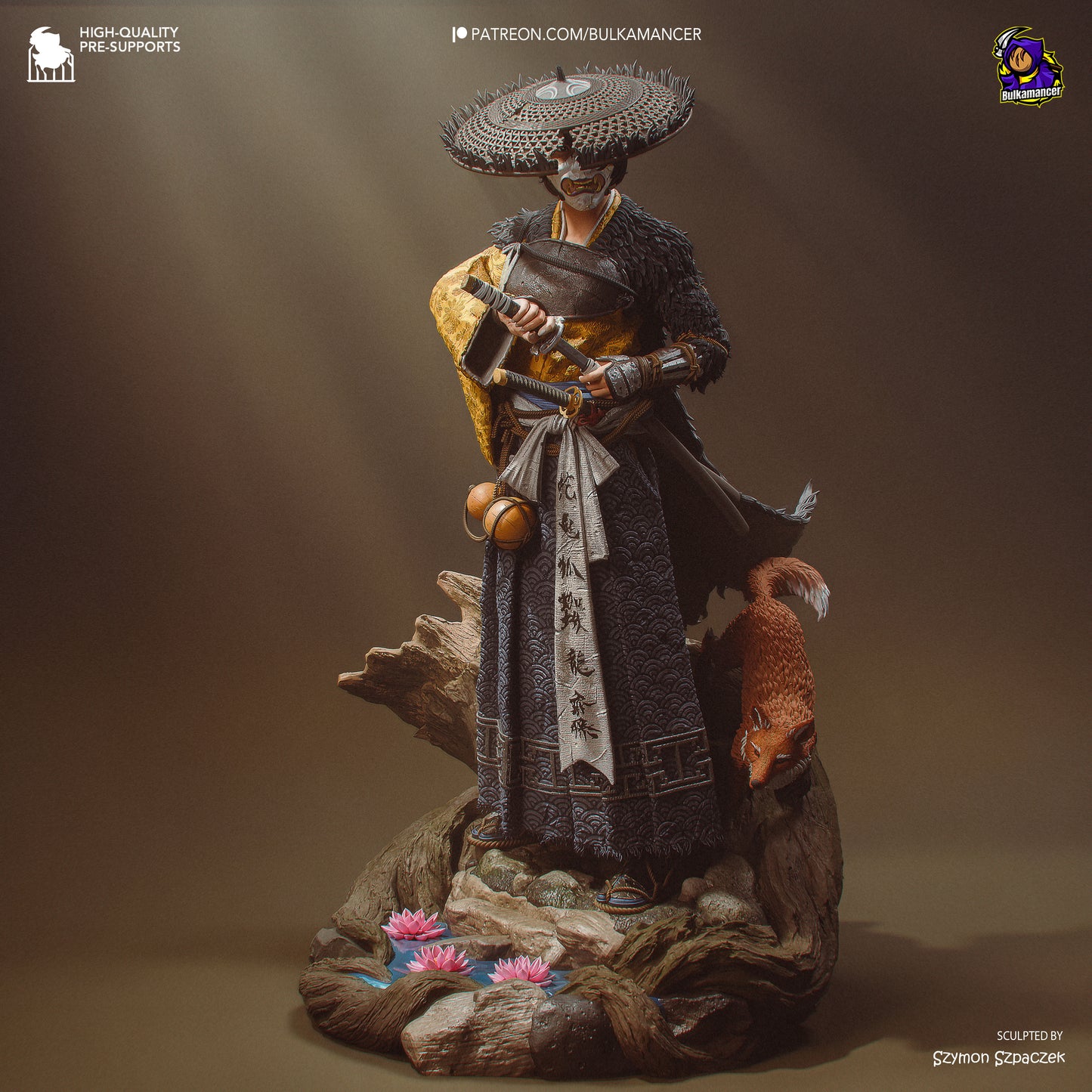 Atsu (Ghost Of Yotei) Statue